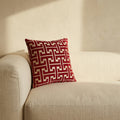 Maze Pattern Cushion Cover-Covers & Textiles > Cushion Covers-casanuva-casanuva