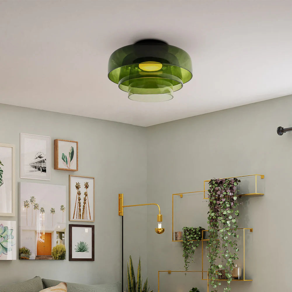 Medieval Glass Ceiling Lamp Nordic Designer Style-Lighting > Ceiling Lights-casanuva-casanuva