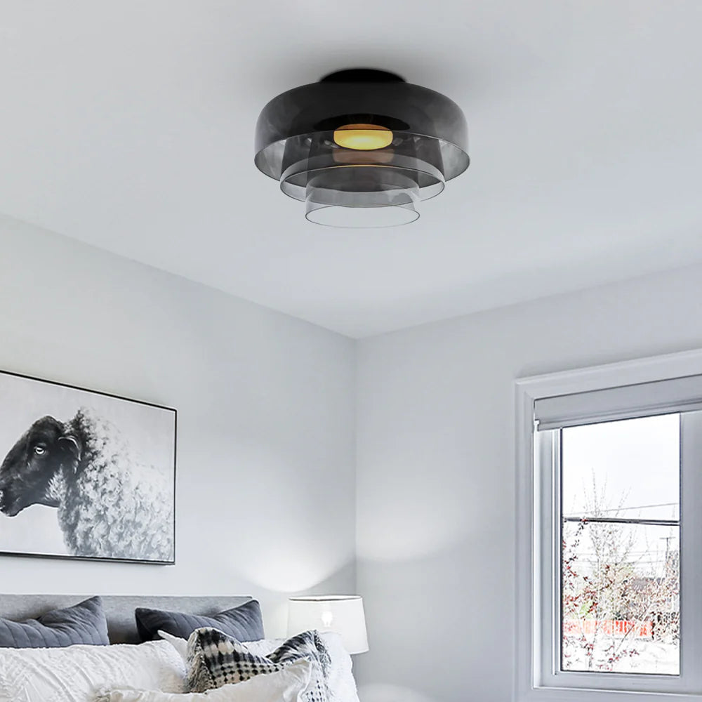 Medieval Glass Ceiling Lamp Nordic Designer Style-Lighting > Ceiling Lights-casanuva-casanuva