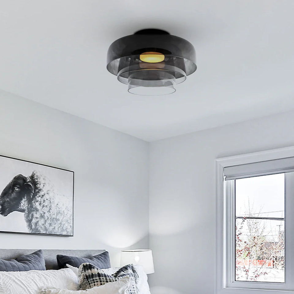Medieval Glass Ceiling Lamp Nordic Designer Style-Lighting > Ceiling Lights-casanuva-casanuva