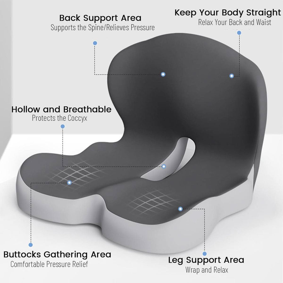 Memory Foam Pillow for Posture and Comfort-Bedding & Bath > Pillowcases-casanuva-casanuva