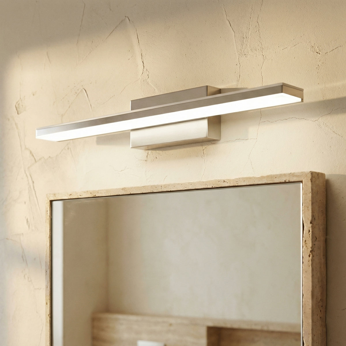 Metal Bathroom Wall Light with Mirror Design-Lighting > Wall Lights-casanuva-casanuva