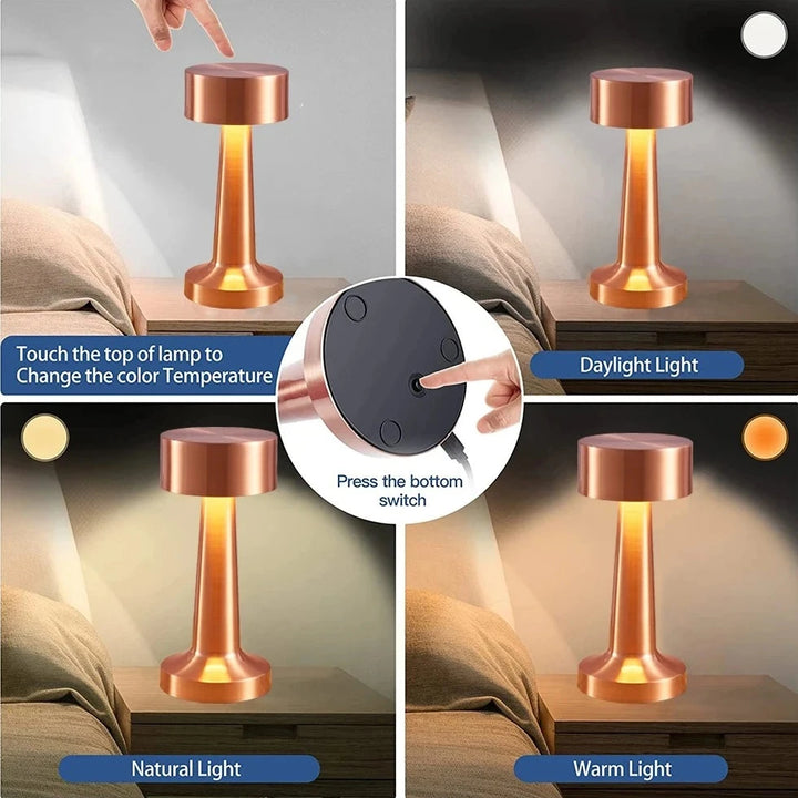 Metal Table Lamp Modern Design-Lighting > Table Lamps-casanuva-casanuva
