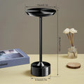 Metal Touch Lamp Portable Rechargeable Dimmable 3 Light Settings-Lighting > Table Lamps-casanuva-casanuva