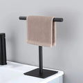 Metal Towel Rack with Non-Slip Base for Bath and Hand Towels-Bedding & Bath > Bathroom Accessories-casanuva-casanuva