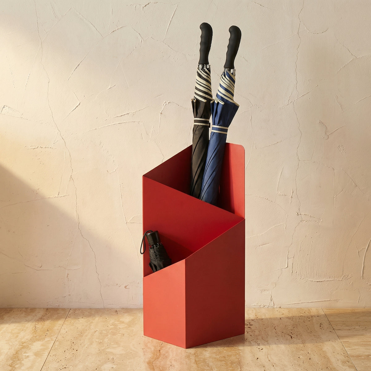 Metal Umbrella Stand Scandinavian Design for Stylish Entryway-Home Decor > Decorative Accessories-casanuva-casanuva