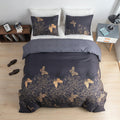 Midnight Butterfly Duvet Cover Set 3 Pieces-Bedding & Bath > Bedding Sets-casanuva-casanuva