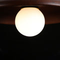 Minimalist Round Ceiling Light in Nordic Wood Finish-Lighting > Ceiling Lights-casanuva-casanuva