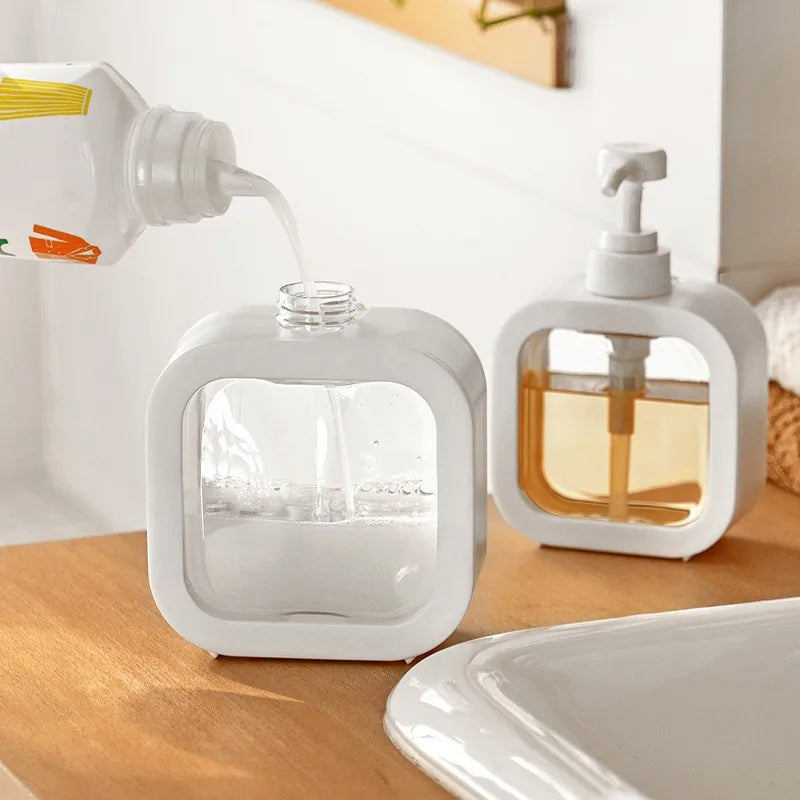 Minimalistic Soap Dispenser Scandinavian Design-Bedding & Bath > Bathroom Accessories-casanuva-casanuva