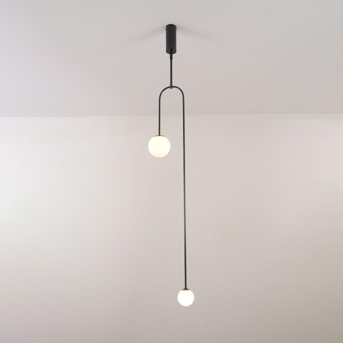 Mobile Crystal Chandelier-Lighting > Chandeliers & Pendant Lights-casanuva-120cm-Black-casanuva