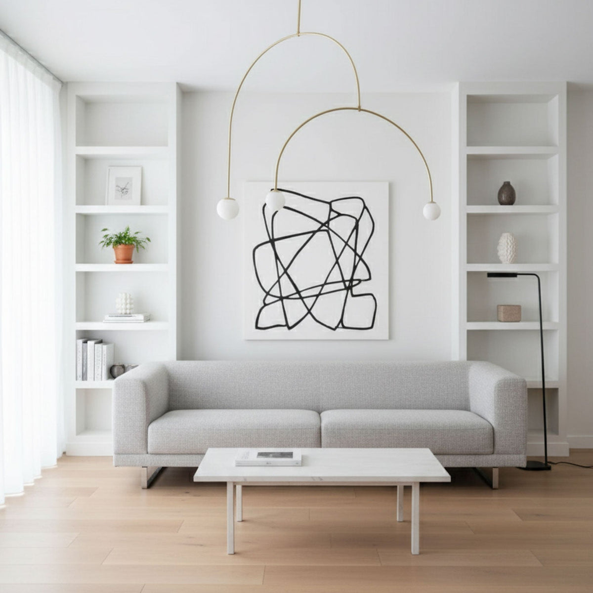 Mobile Crystal Chandelier-Lighting > Chandeliers & Pendant Lights-casanuva-casanuva