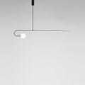 Mobile Crystal Chandelier-Lighting > Chandeliers & Pendant Lights-casanuva-Mobile 120x25cm-Black-casanuva