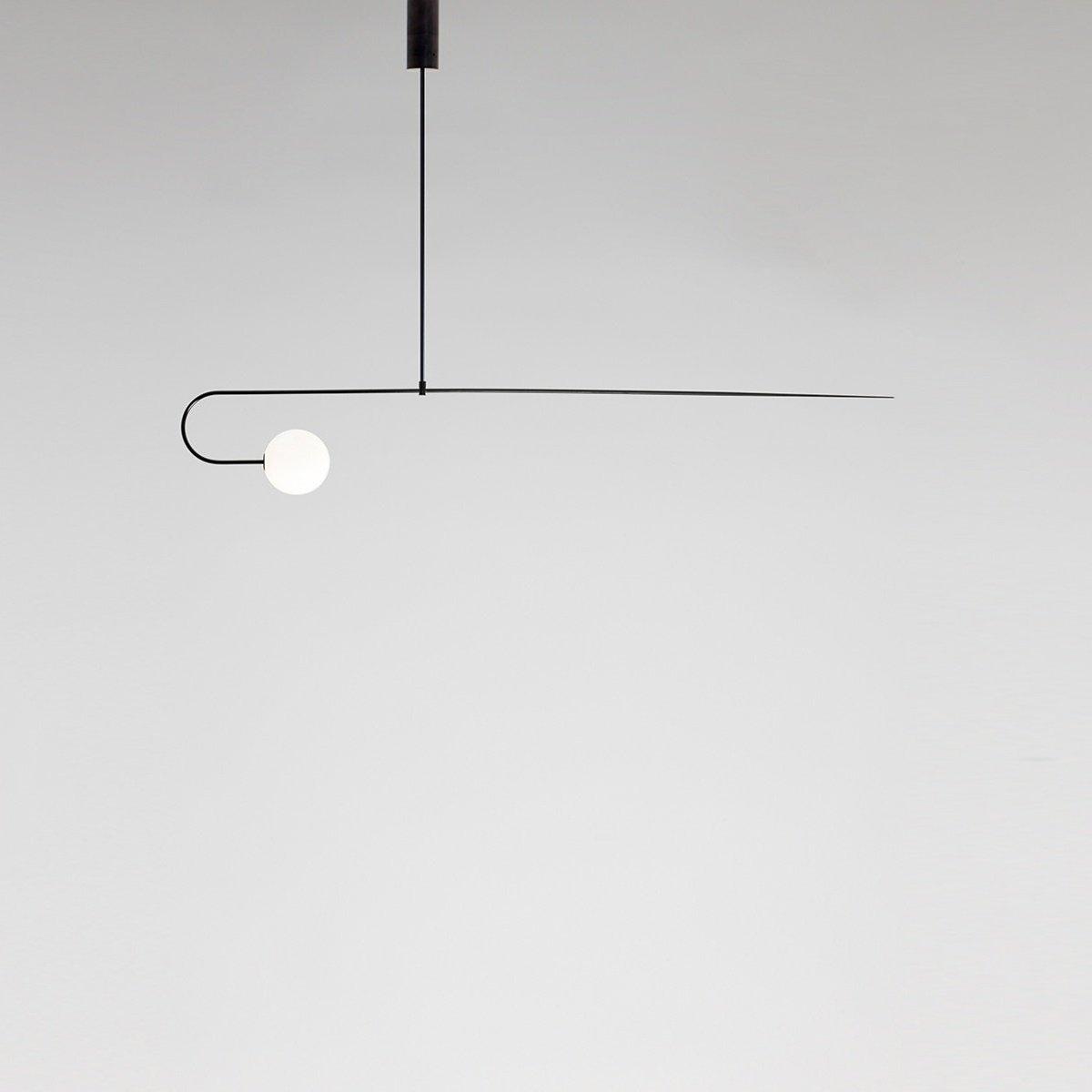 Mobile Crystal Chandelier-Lighting > Chandeliers & Pendant Lights-casanuva-Mobile 120x25cm-Black-casanuva