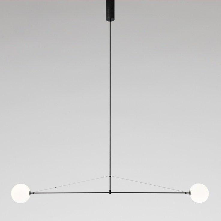 Mobile Crystal Chandelier-Lighting > Chandeliers & Pendant Lights-casanuva-Mobile 140x85cm-Black-casanuva