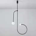 Mobile Crystal Chandelier-Lighting > Chandeliers & Pendant Lights-casanuva-Mobile 60x130cm-Black-casanuva