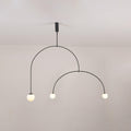 Mobile Crystal Chandelier-Lighting > Chandeliers & Pendant Lights-casanuva-Mobile Chandelier 120cm-Black-casanuva