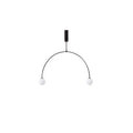 Mobile Crystal Chandelier-Lighting > Chandeliers & Pendant Lights-casanuva-Mobile Chandelier 80cm-Black-casanuva
