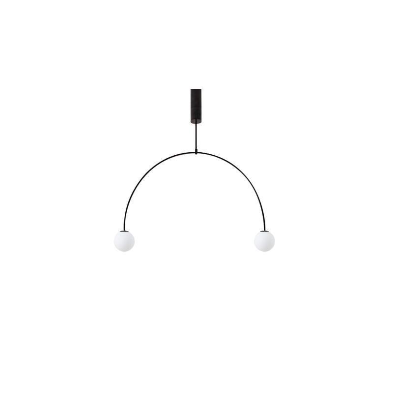 Mobile Crystal Chandelier-Lighting > Chandeliers & Pendant Lights-casanuva-Mobile Chandelier 80cm-Black-casanuva