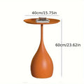 Mobile Round Side Table Light Luxury Design for Sofa and Bed-Furniture > Side Tables-casanuva-casanuva