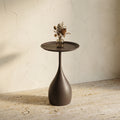 Mobile Round Side Table Light Luxury Design for Sofa and Bed-Furniture > Side Tables-casanuva-casanuva