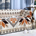Moroccan Picnic Blanket Washable Microfiber Cotton Blend Boho Pattern-Bedding & Bath > Blankets-casanuva-casanuva