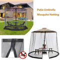 Mosquito Net for Parasol Up to 4m with Zip Fastener-Home Decor > Decorative Accessories-casanuva-casanuva