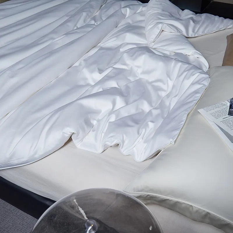 Mulberry Silk Duvet 600TC Egyptian Cotton-Bedding & Bath > Blankets-casanuva-casanuva