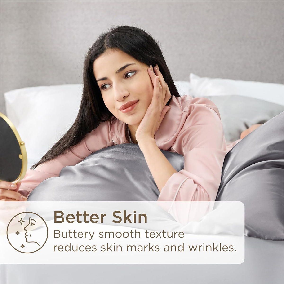 Mulberry Silk Pillowcase Skin Recovery Twin Pack-Bedding & Bath > Pillowcases-casanuva-casanuva