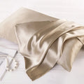 Mulberry Silk Pillowcase Skin Recovery Twin Pack-Bedding & Bath > Pillowcases-casanuva-Standard (20"x26")-Beige-casanuva