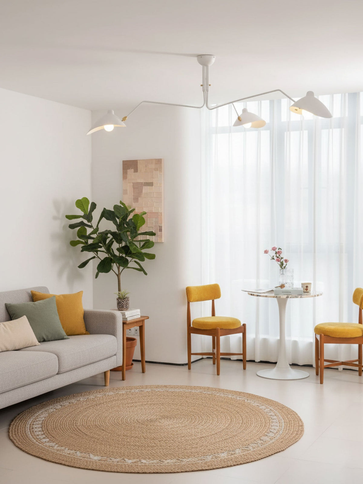 Multi-Arm Spider Ceiling Light Fixture-Lighting > Ceiling Lights-casanuva-casanuva