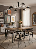 Multi-Arm Spider Ceiling Light Fixture-Lighting > Ceiling Lights-casanuva-casanuva