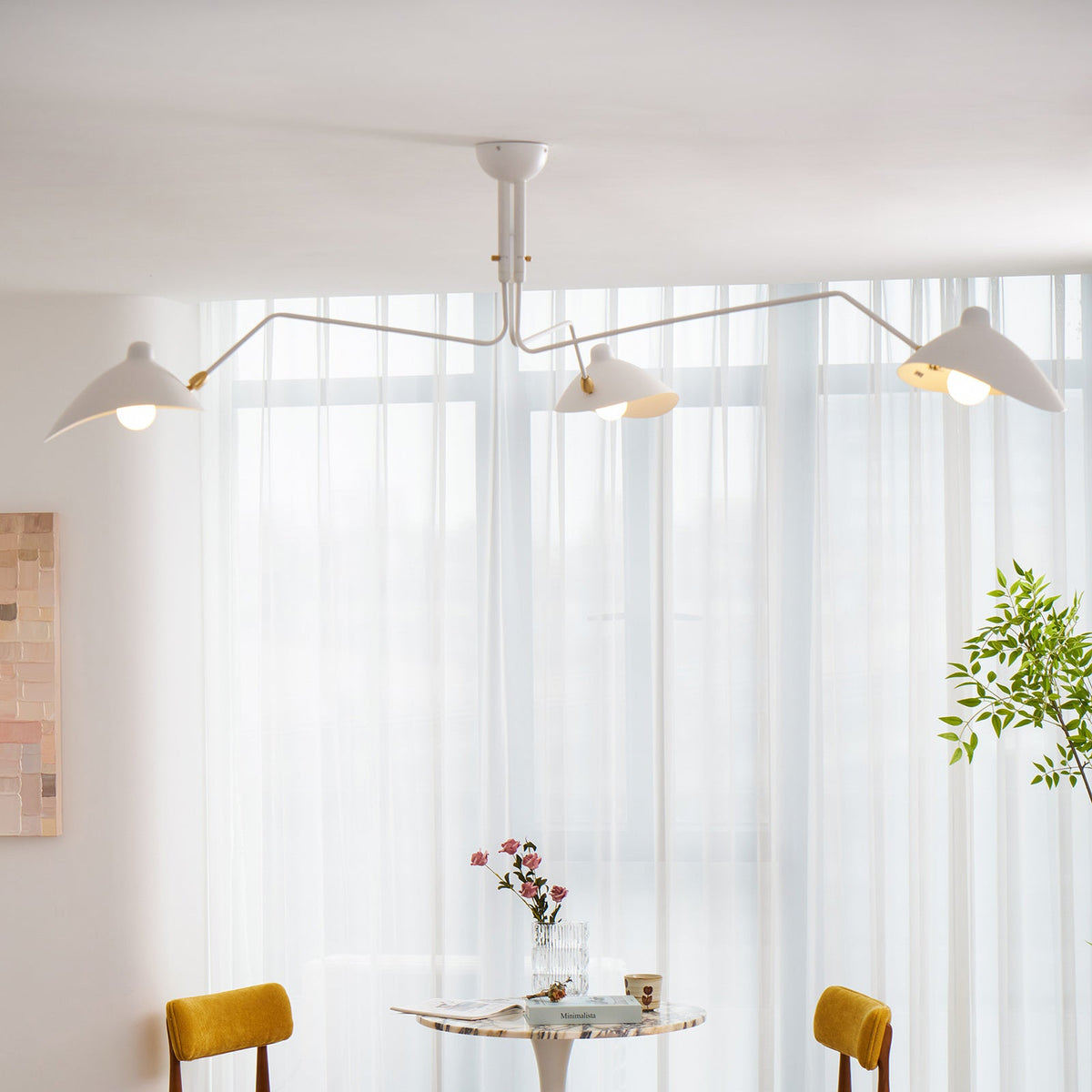 Multi-Arm Spider Ceiling Light Fixture-Lighting > Ceiling Lights-casanuva-casanuva