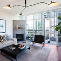 Multi-Arm Spider Ceiling Light Fixture-Lighting > Ceiling Lights-casanuva-casanuva
