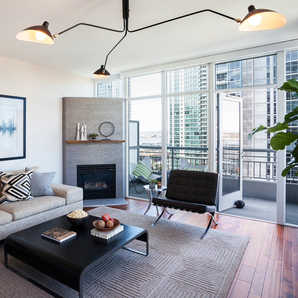 Multi-Arm Spider Ceiling Light Fixture-Lighting > Ceiling Lights-casanuva-casanuva