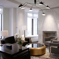 Multi-Arm Spider Ceiling Light Fixture-Lighting > Ceiling Lights-casanuva-casanuva