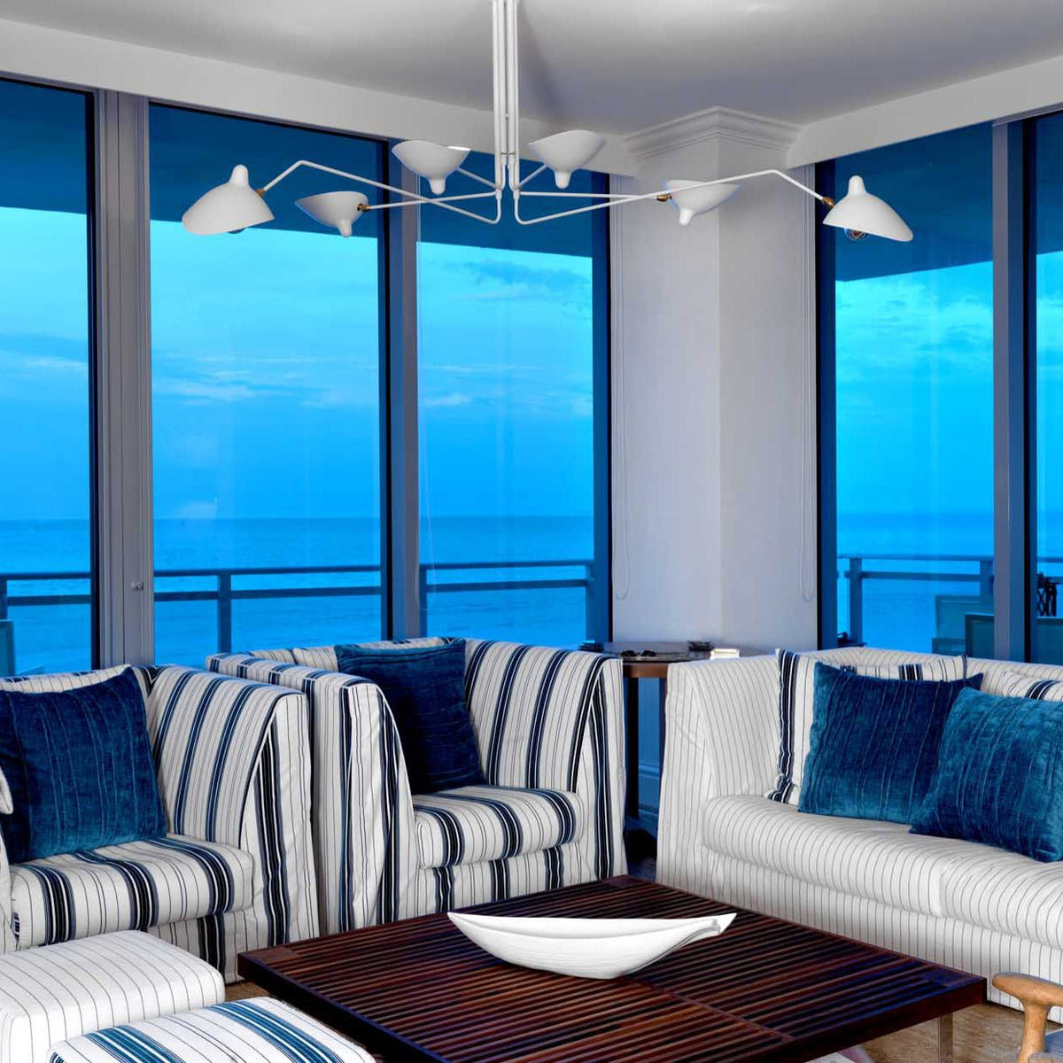 Multi-Arm Spider Ceiling Light Fixture-Lighting > Ceiling Lights-casanuva-casanuva