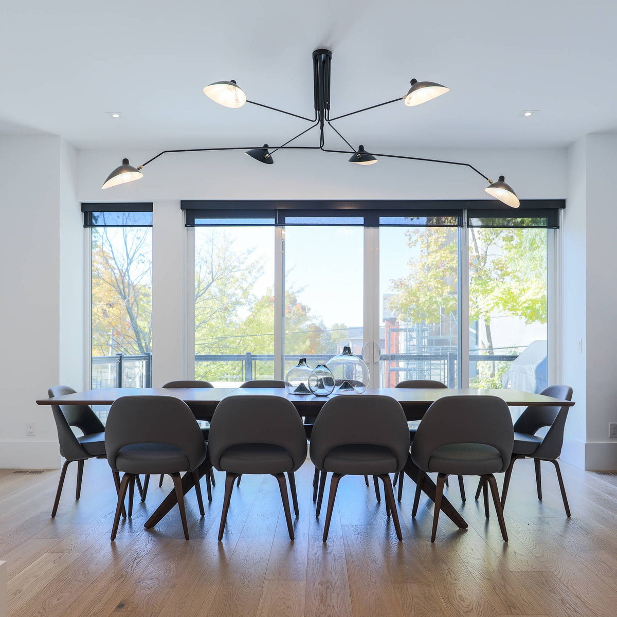 Multi-Arm Spider Ceiling Light Fixture-Lighting > Ceiling Lights-casanuva-casanuva