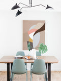 Multi-Arm Spider Ceiling Light Fixture-Lighting > Ceiling Lights-casanuva-casanuva