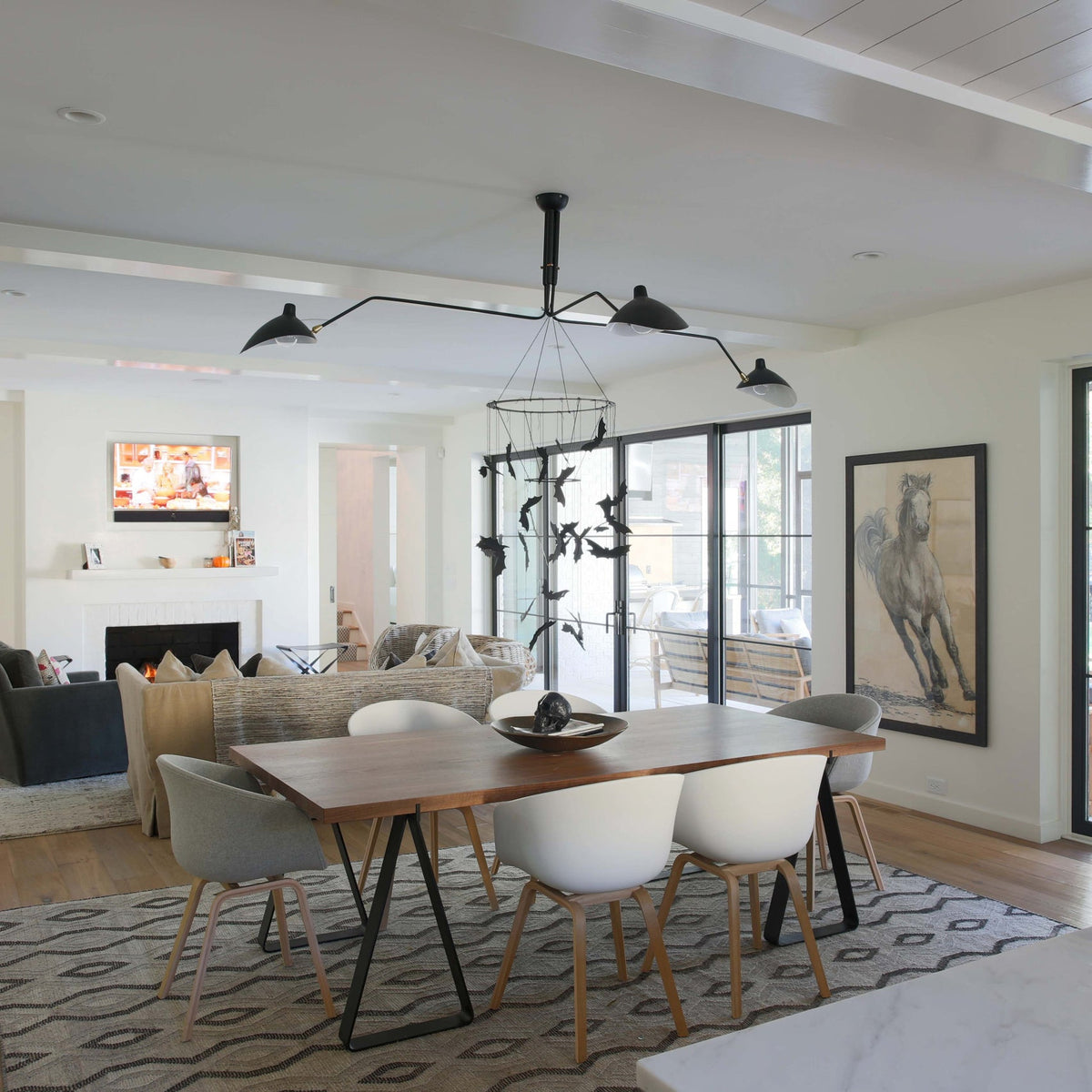 Multi-Arm Spider Ceiling Light Fixture-Lighting > Ceiling Lights-casanuva-casanuva