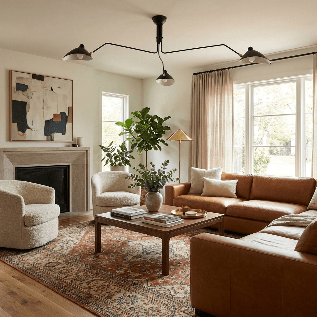 Multi-Arm Spider Ceiling Light Fixture-Lighting > Ceiling Lights-casanuva-casanuva