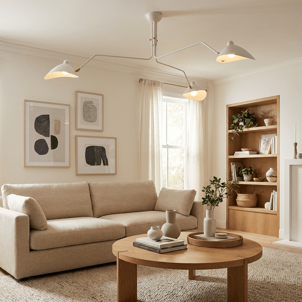 Multi-Arm Spider Ceiling Light Fixture-Lighting > Ceiling Lights-casanuva-casanuva
