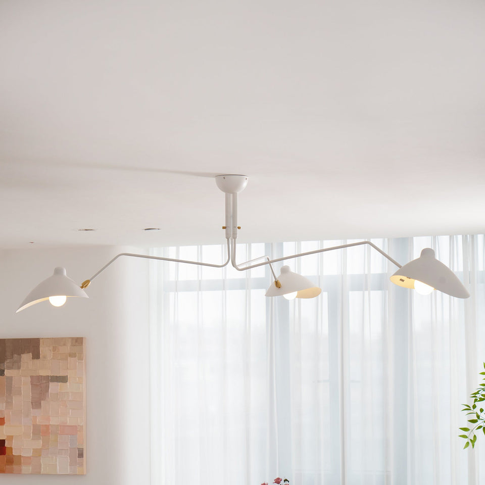 Multi-Arm Spider Ceiling Light Fixture-Lighting > Ceiling Lights-casanuva-casanuva