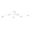 Multi-Arm Spider Ceiling Light Fixture-Lighting > Ceiling Lights-casanuva-6heads 220cmx32cm-White-casanuva