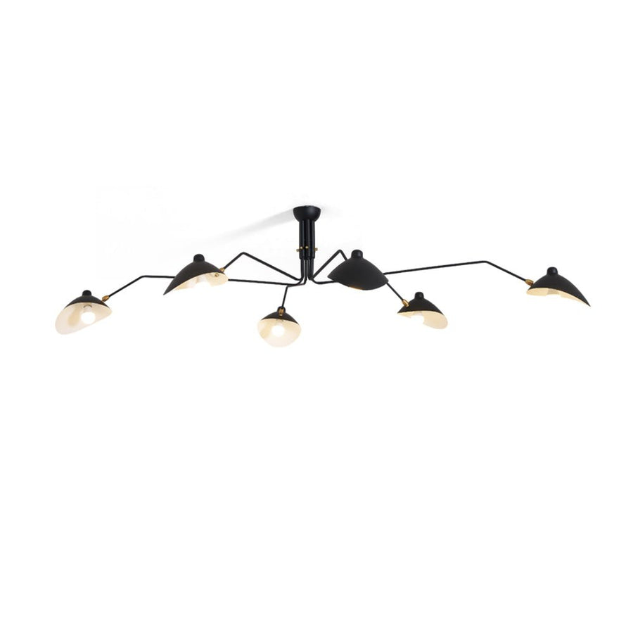 Multi-Arm Spider Ceiling Light Fixture-Lighting > Ceiling Lights-casanuva-casanuva