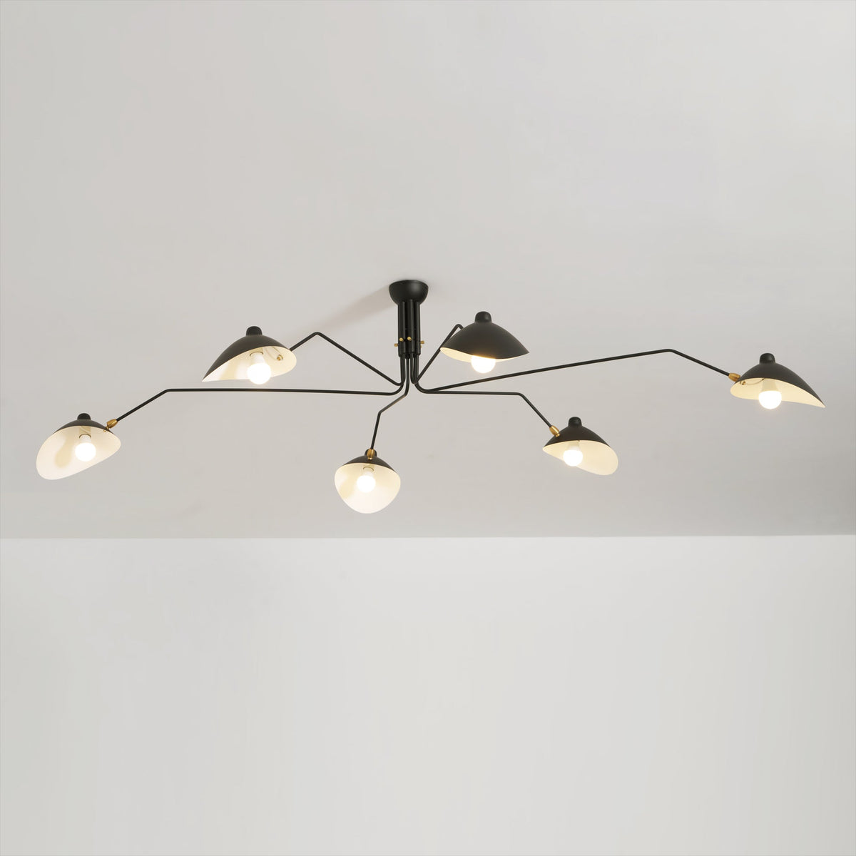 Multi-Arm Spider Ceiling Light Fixture-Lighting > Ceiling Lights-casanuva-casanuva