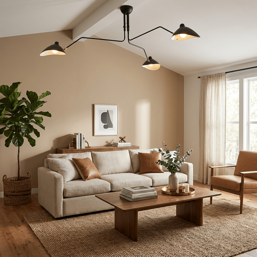 Multi-Arm Spider Ceiling Light Fixture-Lighting > Ceiling Lights-casanuva-casanuva