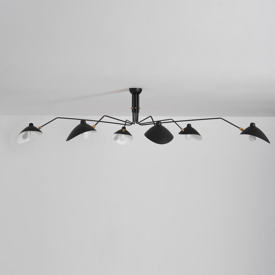 Multi-Arm Spider Ceiling Light Fixture-Lighting > Ceiling Lights-casanuva-casanuva