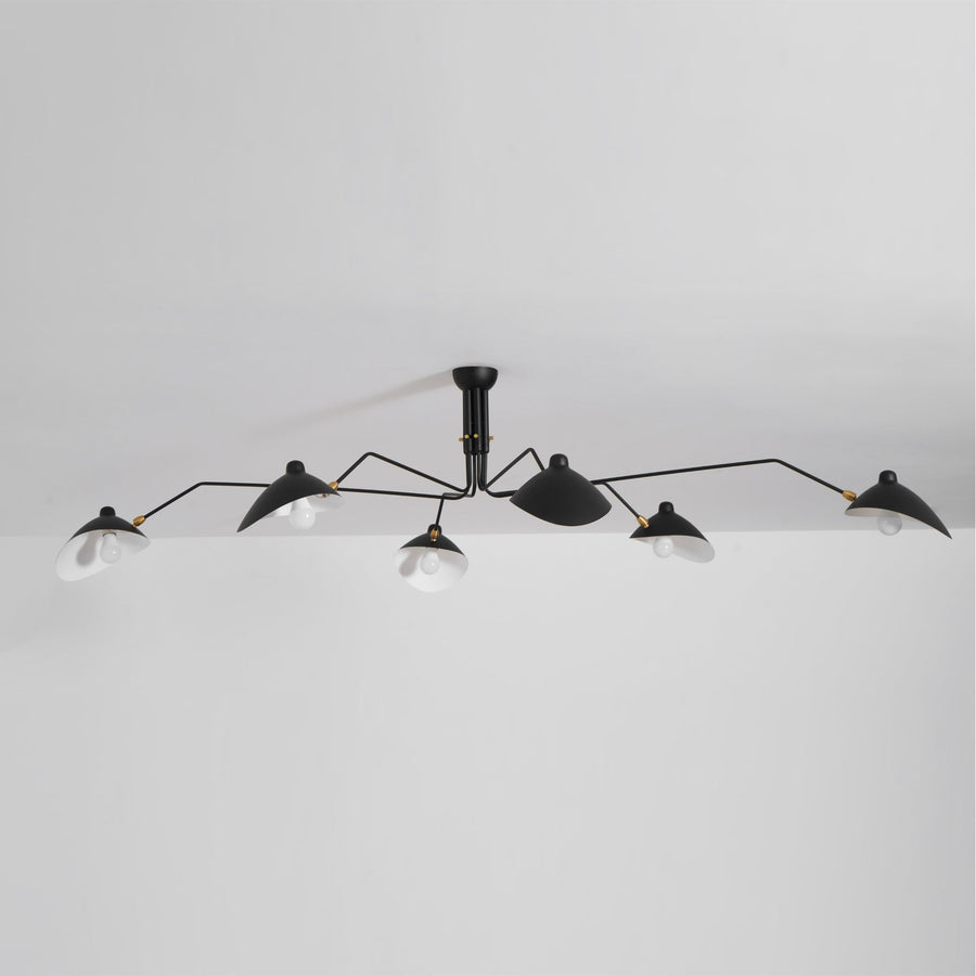 Multi-Arm Spider Ceiling Light Fixture-Lighting > Ceiling Lights-casanuva-casanuva