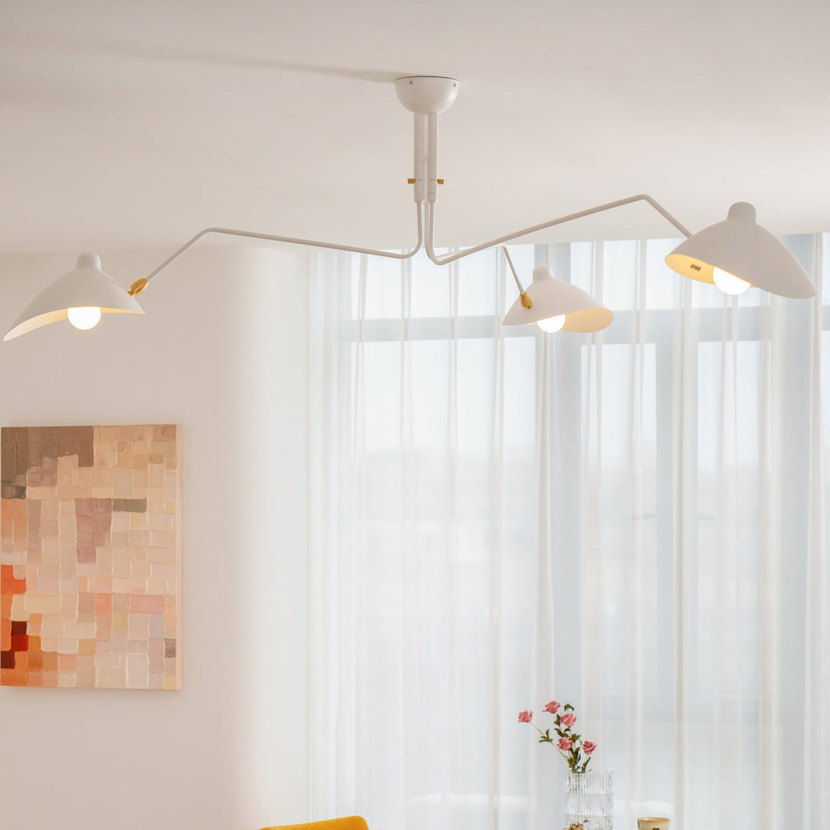 Multi-Arm Spider Ceiling Light Fixture-Lighting > Ceiling Lights-casanuva-casanuva