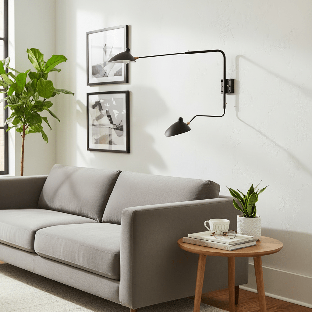 Multi-Arm Wall Sconce Light Fixture-Lighting > Wall Lights-casanuva-casanuva